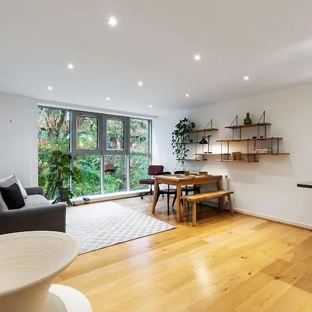 Central 2-Bed 2-Bath Apartment In Old Street Londres Exterior foto