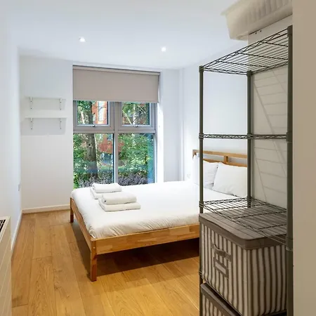 Central 2-Bed 2-Bath Apartment In Old Street Londres Exterior foto